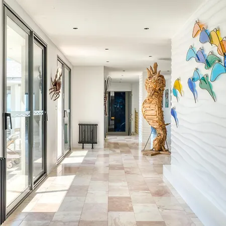 Villa Oceans Oceanfront Pool Spa Sleeps 15 In Bretignolles Sur Mer