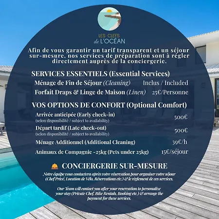 Villa Oceans 5-sterren Luxe Met Panoramisch Zeezicht In Vendee Brétignolles-sur-Mer