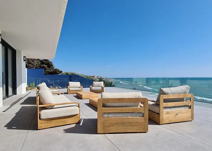 Villa Oceans Oceanfront Pool Spa Sleeps 15 In Bretignolles Sur Mer