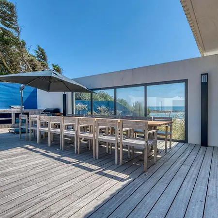 Villa Océans Front de mer Piscine Spa 15 pers à Brétignolles sur Mer *